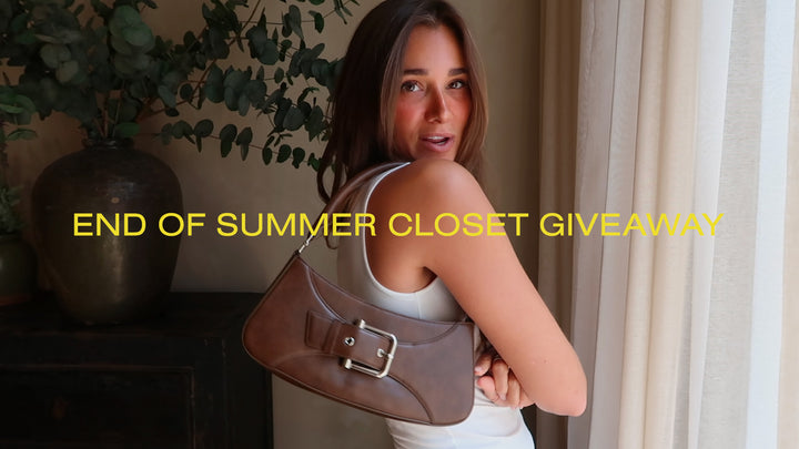 End of Summer Closet Giveaway!